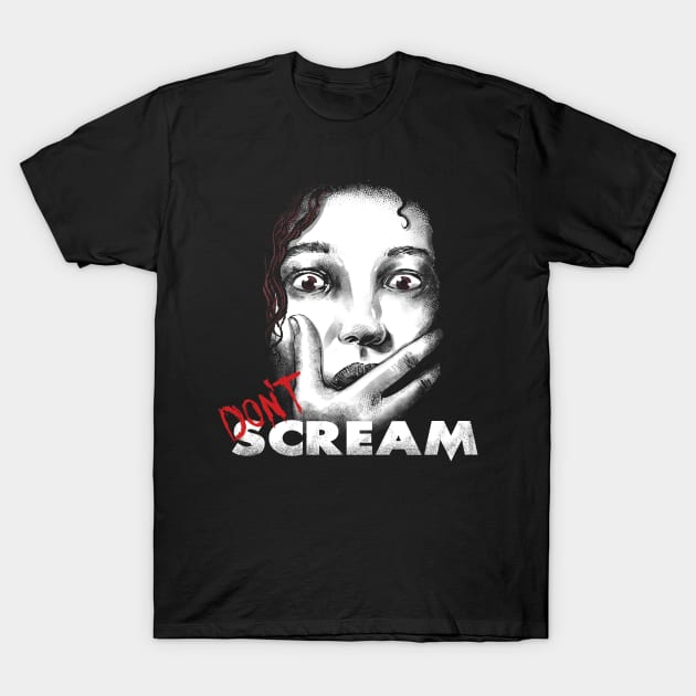 Don´t Scream, Ellie T-Shirt by Zascanauta